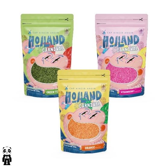 

Holland Carnival Meses Warna Warni 250g Meises Green Tea Strawberry Orange