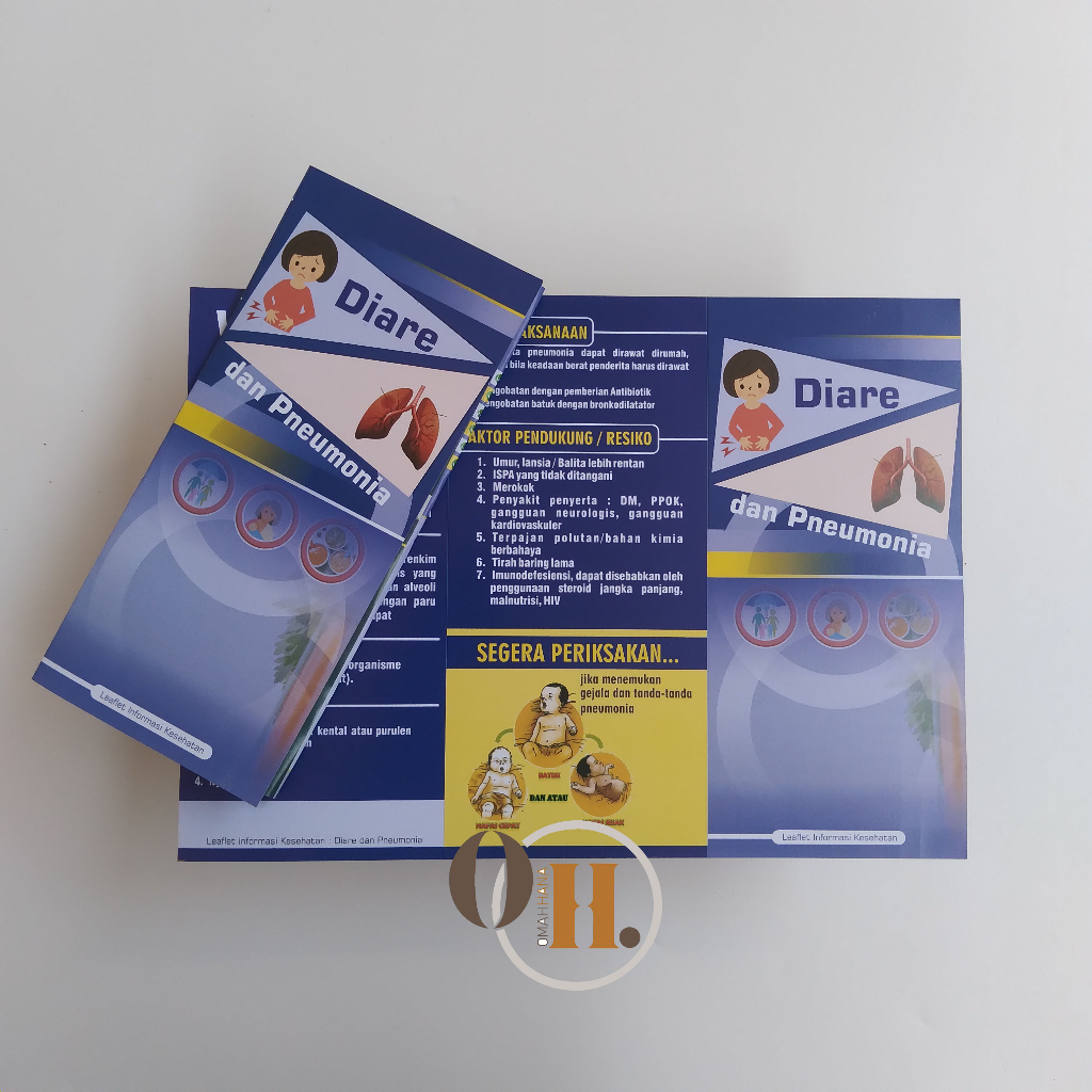 

Leaflet Pneumonia dan Diare, Edukasi Bahaya Pneumonia dan Diare pada Anak