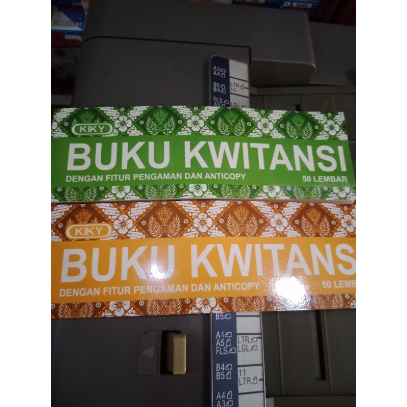 

Buku Kwitansi KIky Besar Isi 50lbr
