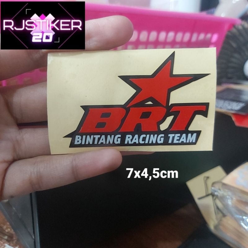 Sticker Cutting / Sticker Variasi Motor BRT BINTANG RACING TEAM