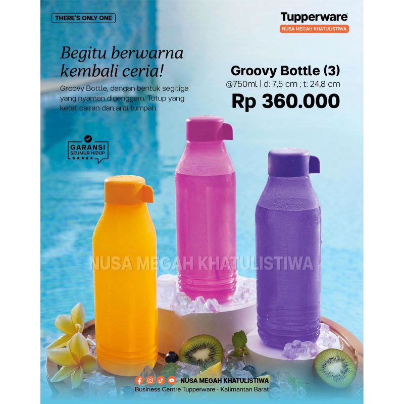 Groovy Bottle Tupperware