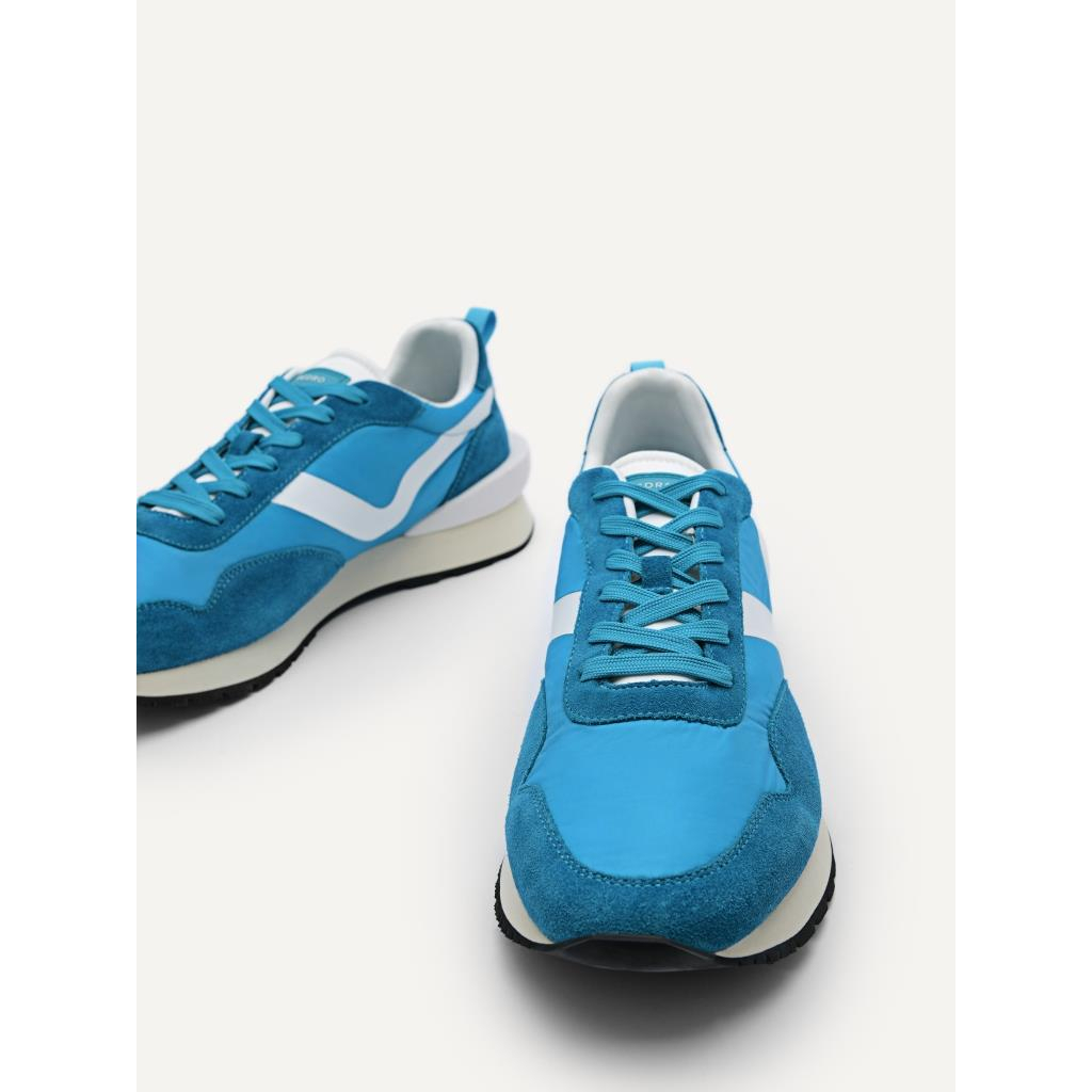 PM011 SEPATU SNEAKERS PRIA PEDRO ORIGINAL/PEDRO SUEDE SNEAKER SHOES BLUE BIRU