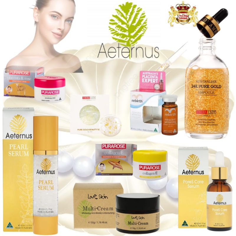 Lanopearl Purarose Gold Serum Stem C Luxury Serum Australia, Purarose  Emu Whitening, Collagen E