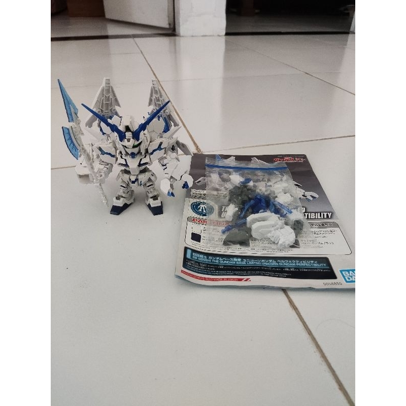 SD BB Unicorn Perfectibility Gundam Bandai