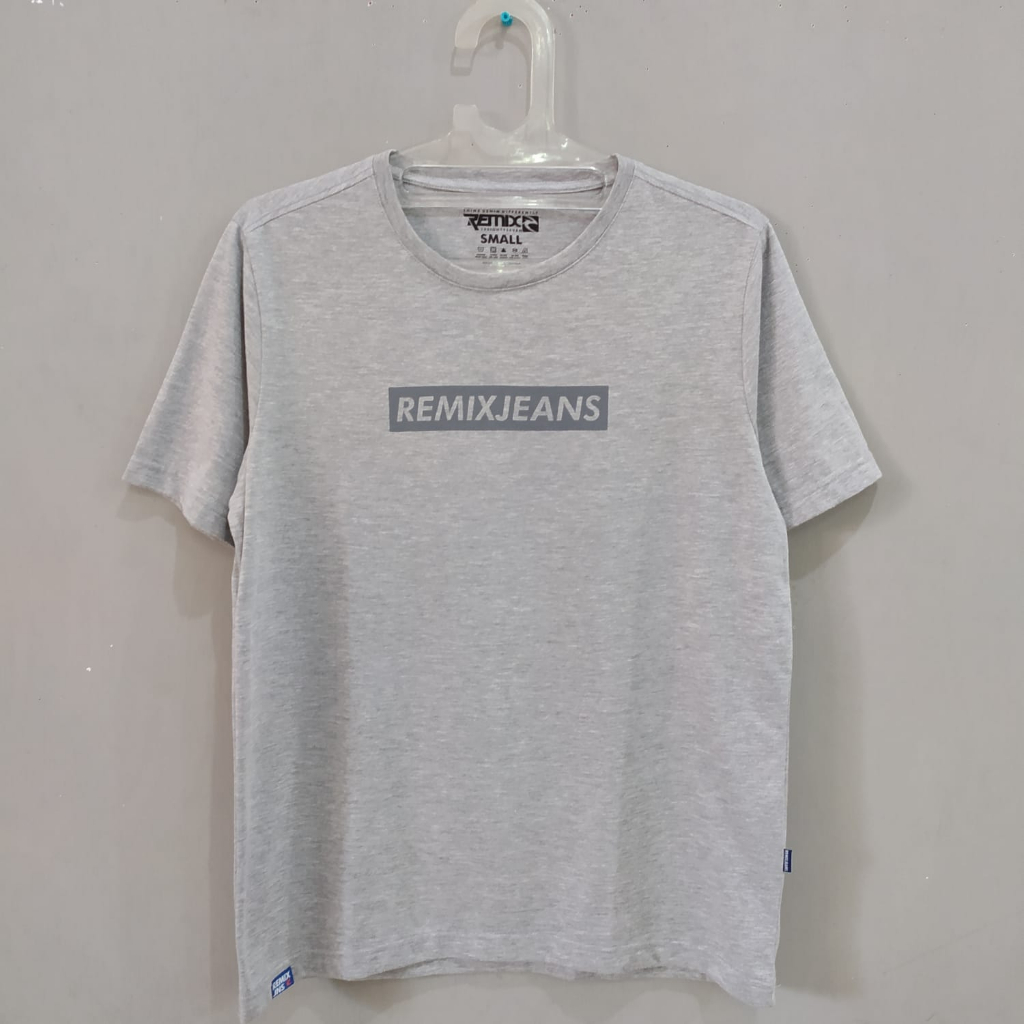 KAOS OBLONG PRIA REMIX JEANS RIRE300P LENGAN PENDEK