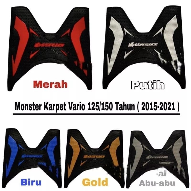 Karpet monster Vario 150 - Karpet vario 125 th 2015-2021
