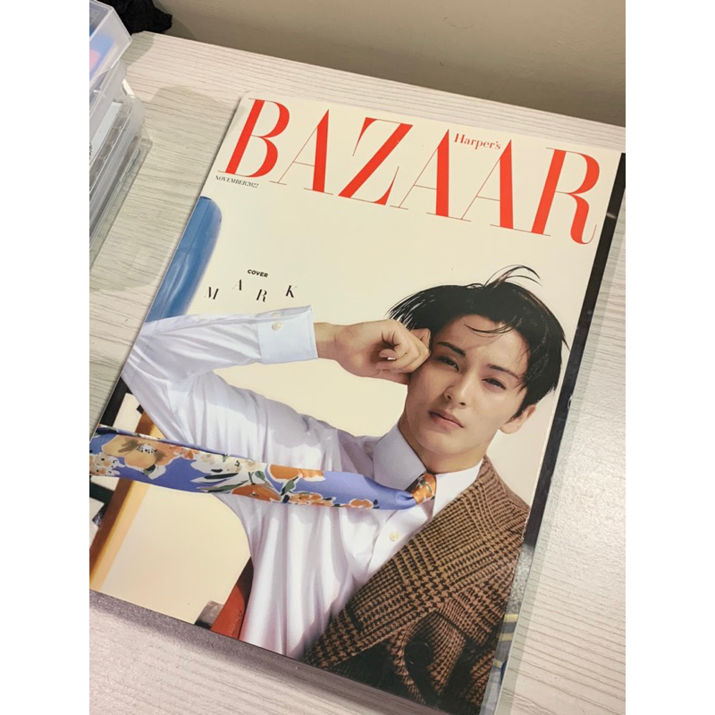 Magazine Harper’s Bazaar Mark Lee NCT cover B