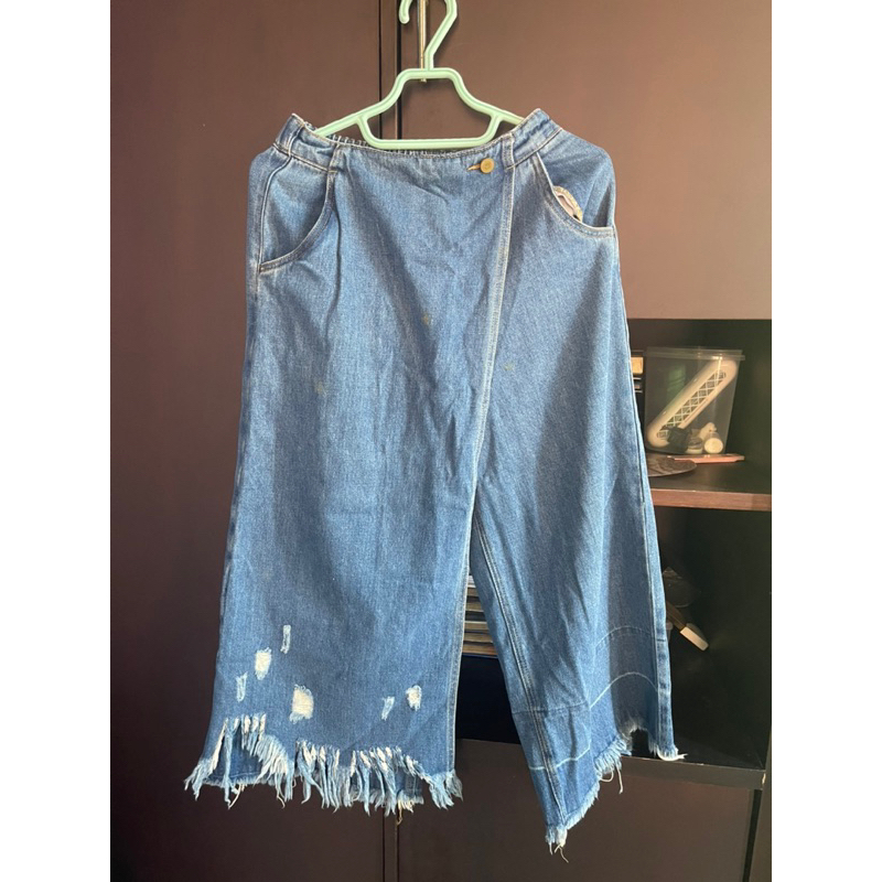 Zara Trf kulot jeans