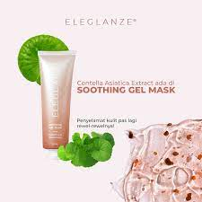 ELEGLANZE Soothing Gel Mask / Perawatan wajah BPOM