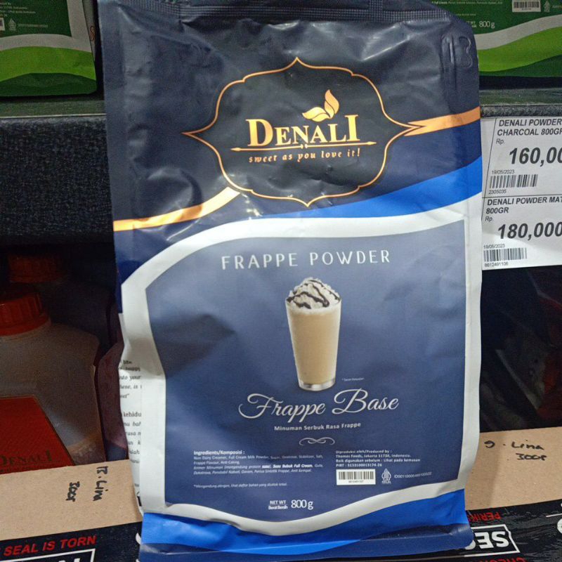 

Denali Powder Frappe Base 800gr