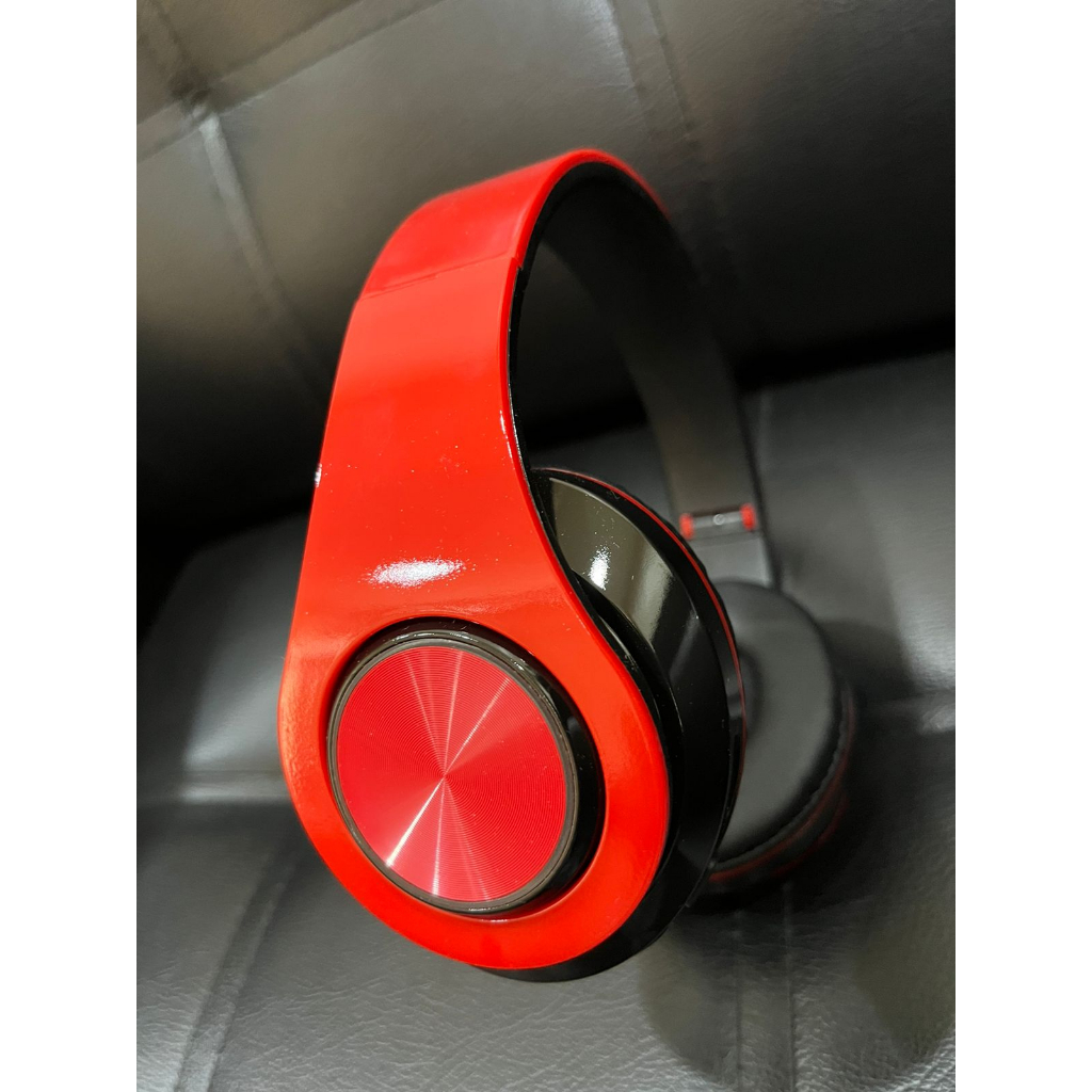 Headphone / Headset Bluetooth IBOOM Macaron B39 LED V5.0 Bisa Slot Memory