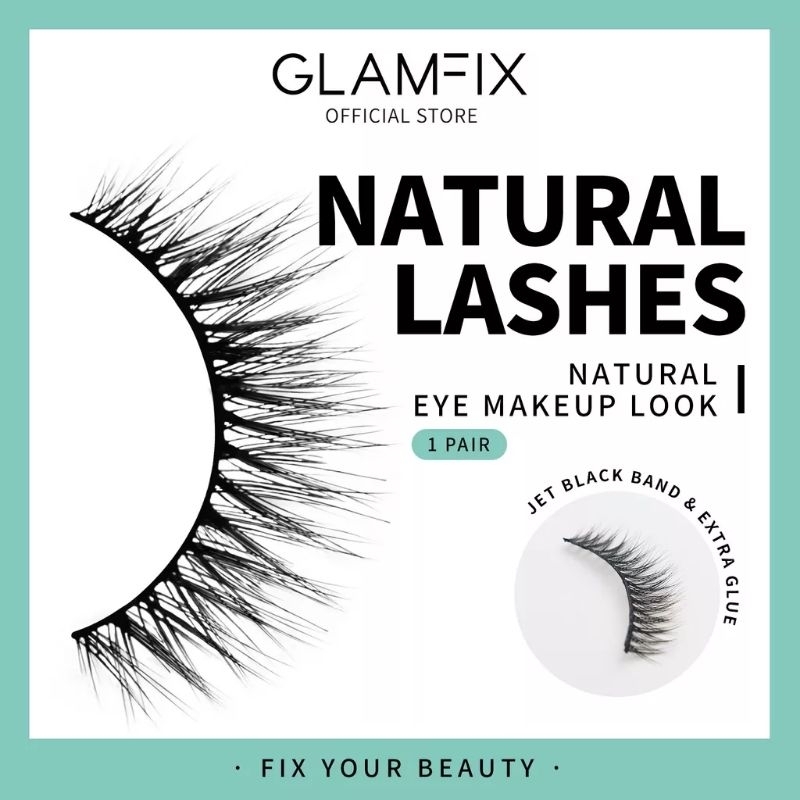 GLAMFIX Perfect Blink Lashes Bulu Mata Natural New