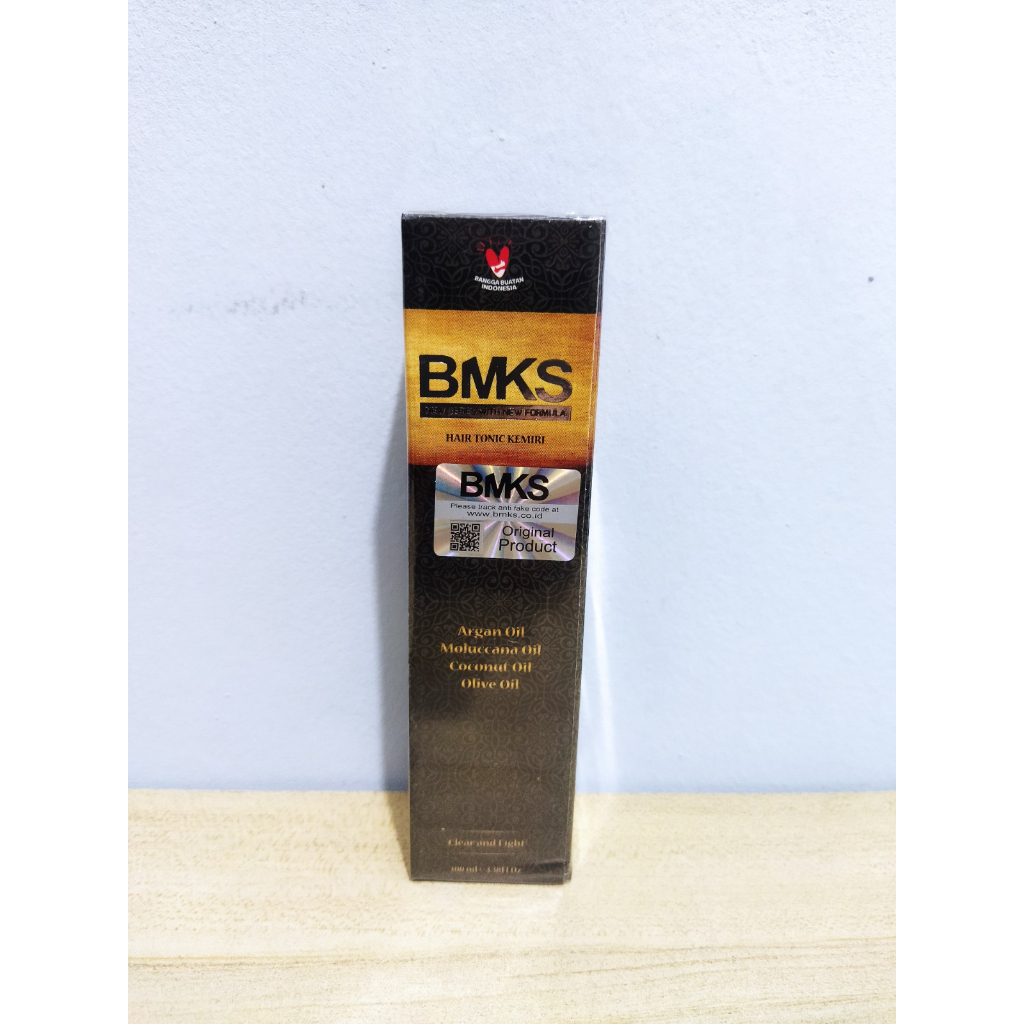 BMKS Hair Tonic Kemiri BPOM Minyak Penumbuh Rambut 100% Original 100ml Menyuburkan