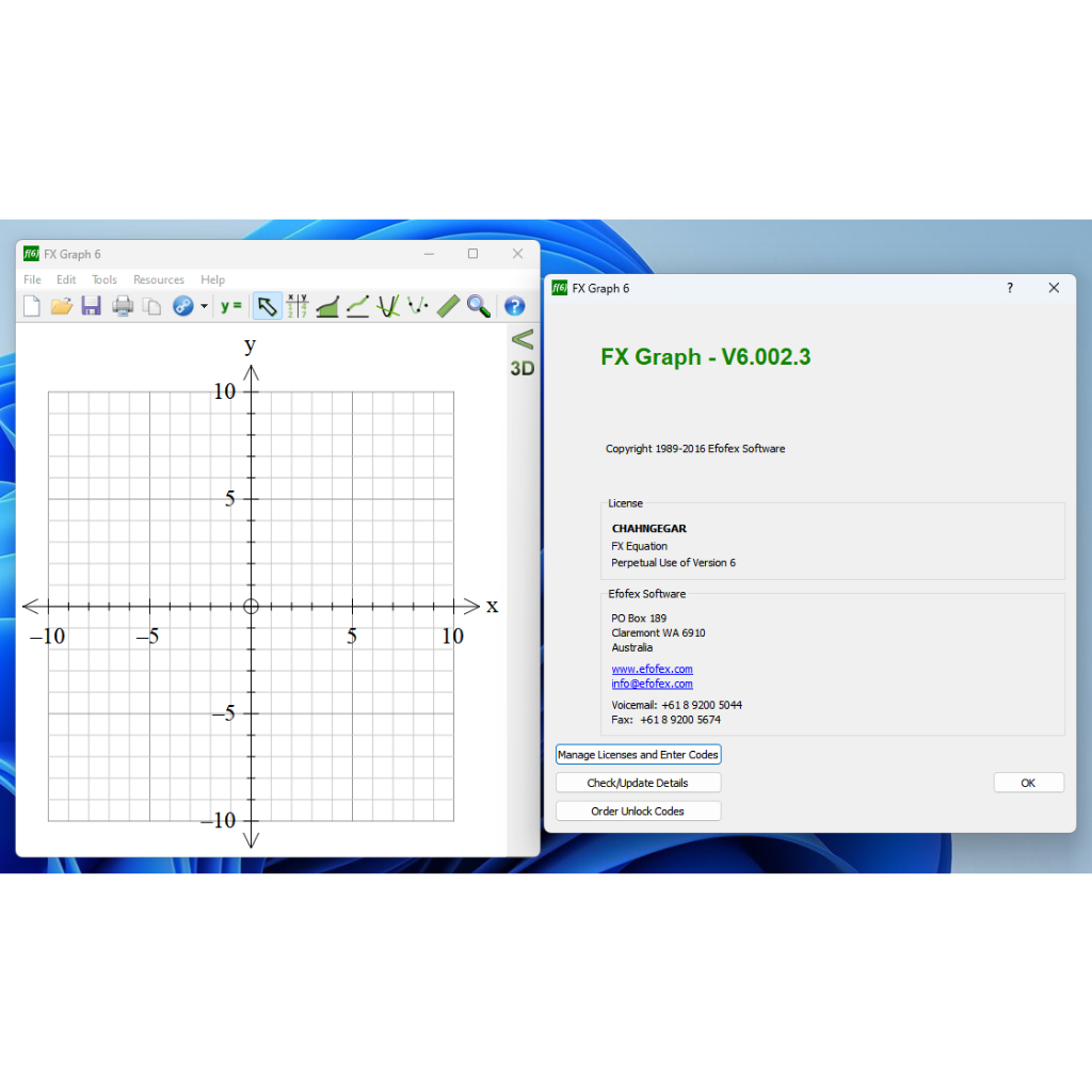 Software Efofex FX Graph 6 Full Lisensi Lifetime Program Grafik variabel Matematika