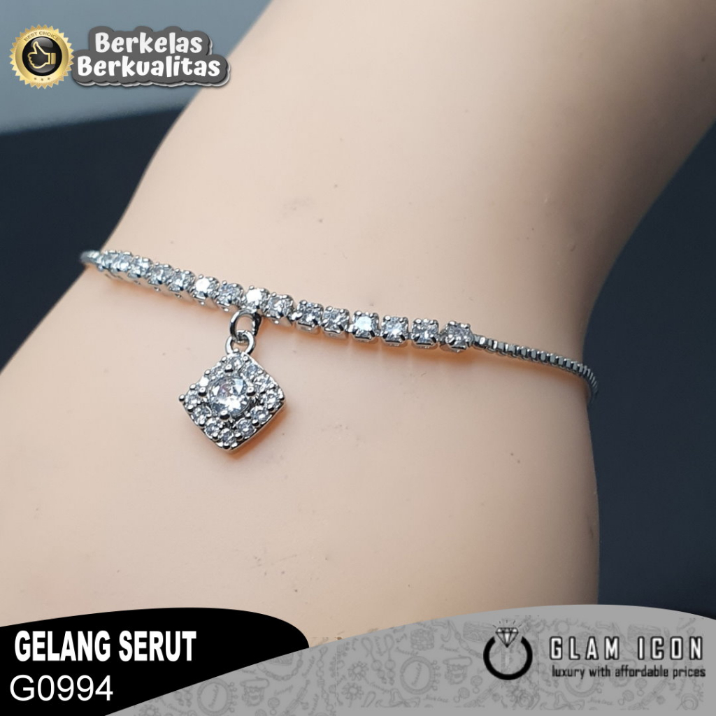 Gelang serut Bandul wajix elegant G0994 GSS