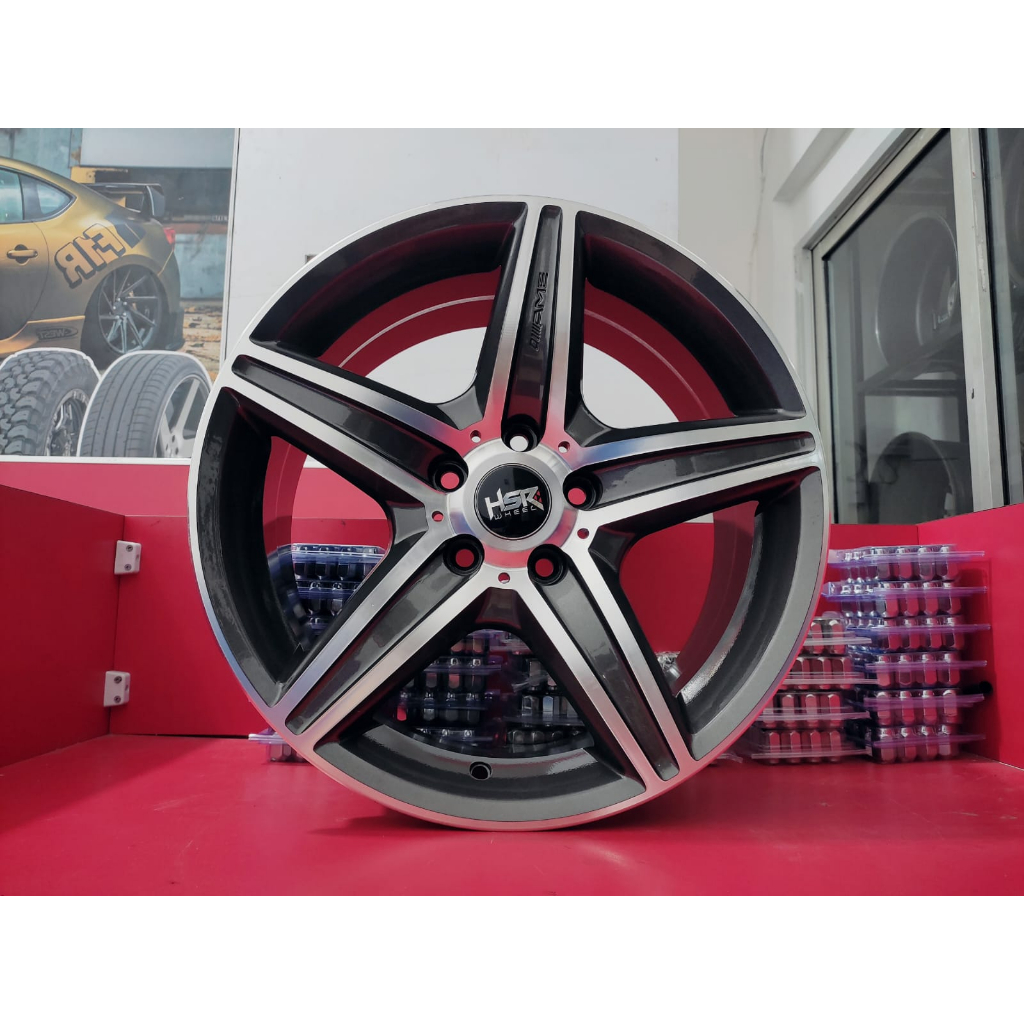 Velg Mobil Ring 17 untuk Mercy, Tiguan, HRV, CRV, Xpander dll HSR HAHARU