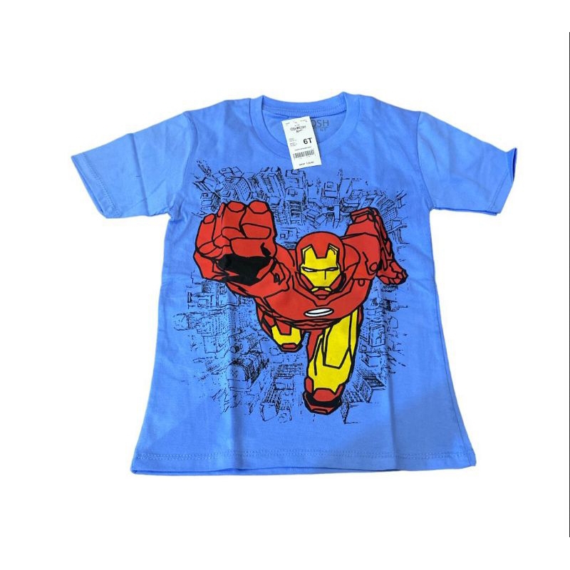 KAOS OSHKOSH BOY SUPERHERO PENDEK