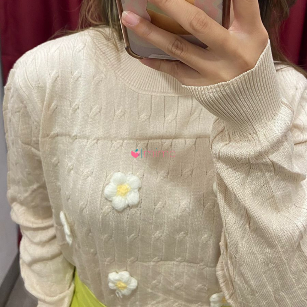 Dae Flower 3D Sweater