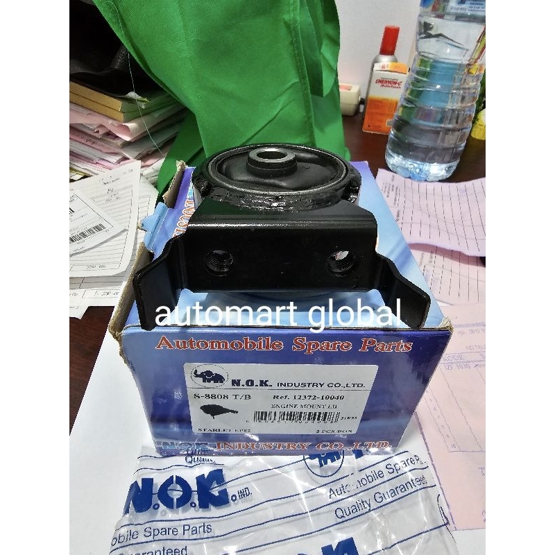 engine mounting dudukan mesin starlet ep80 lh 10040