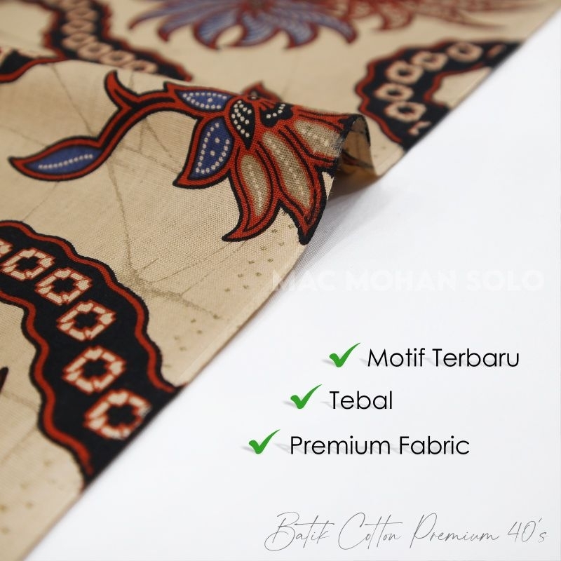 [TERBARU] KAIN BATIK COTTON PREMIUM MODERN PER 0.5m BAHAN KATUN 40’s PREMIUM TERMURAH DESIGN TERBARU KAIN BATIK SARIMBITAN