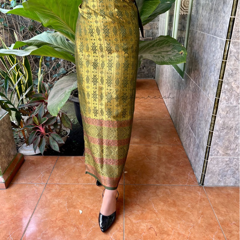 rok lilit songket palembang premium