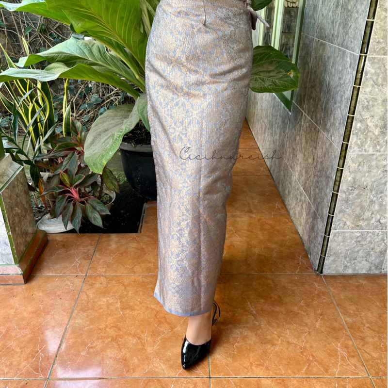 rok lilit songket palembang premium