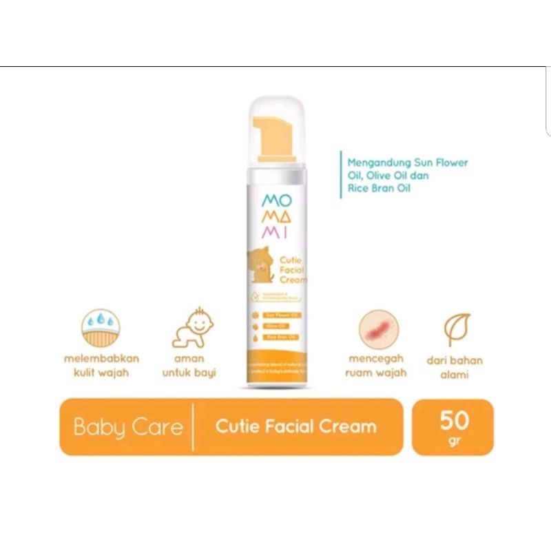 Momami Facial Cream/ Cream wajah Bayi