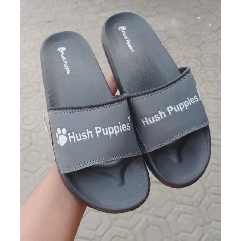 SENDAL PRIA DAN WANITA SLIDE/SLIP ON HUSSPUPIES//FREE PAPERBAG