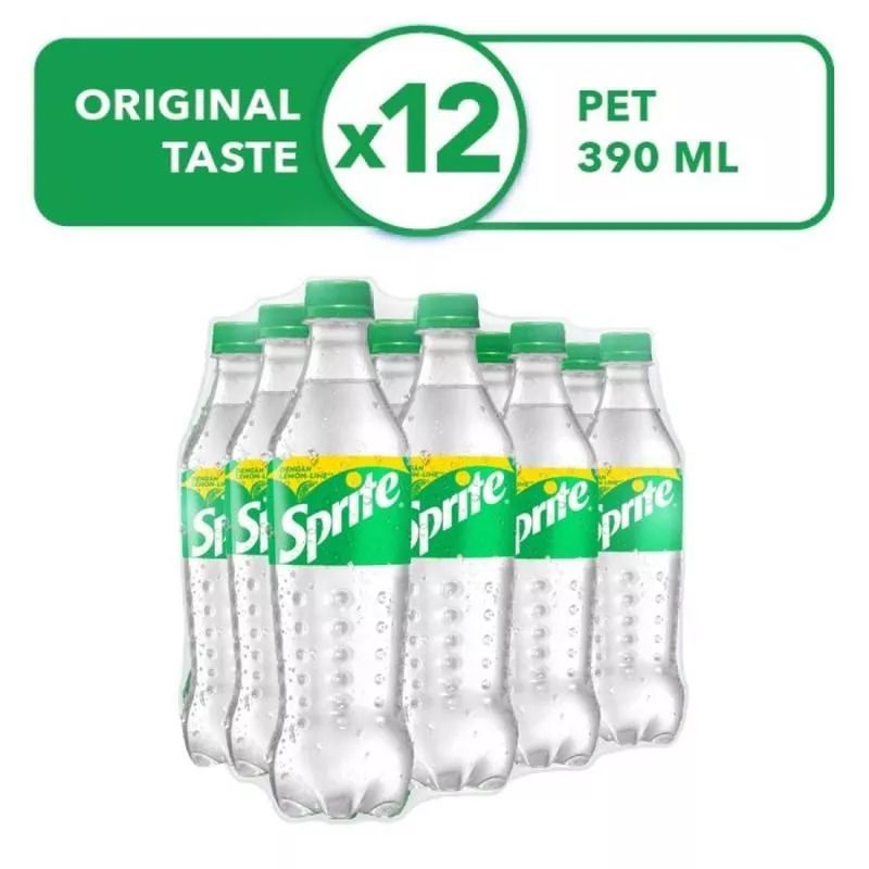 

SPRITE PET BOTOL 390MLX12