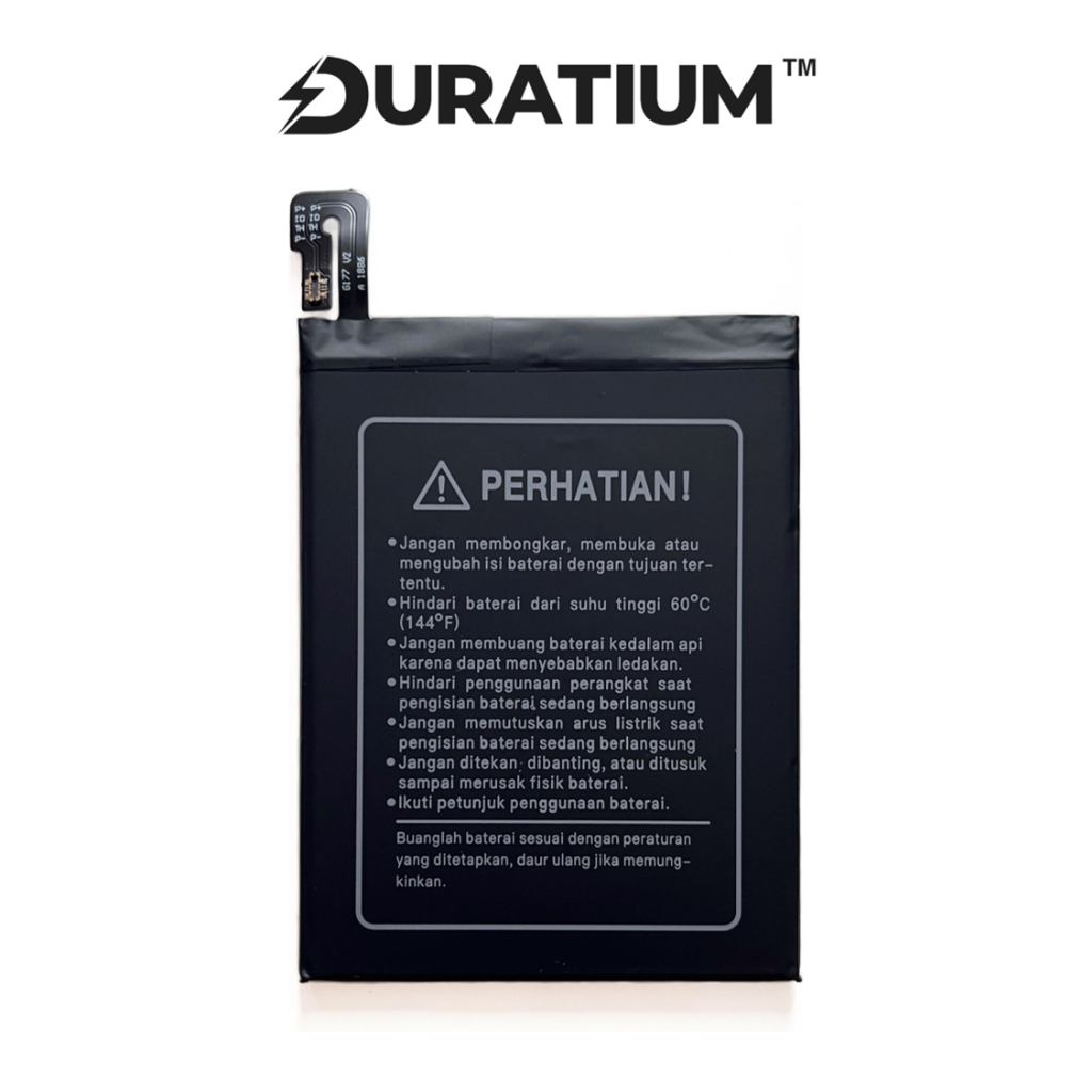 Baterai Duratium Xiaomi Redmi Note 5 / Note 5 Pro / Note 5 Plus BN45 BN 45 - Redmi Note 6 Pro BN48 BN 48 4000 mAh Garansi Resmi Original Batre Batrai Battery HP