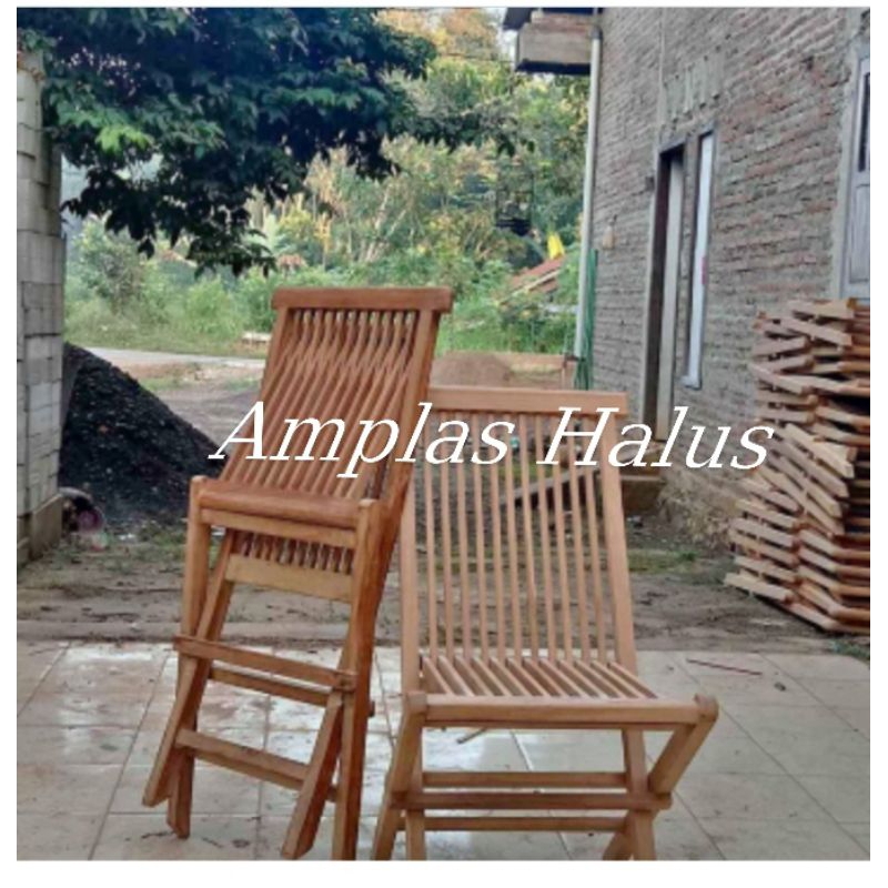 Termurah.Kursi Lipat Kayu Jati jepara