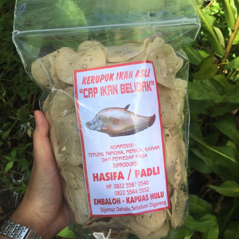 

Kerupuk Ikan Asli Cap Hasifa Padli Oleh-oleh Kapuas Hulu