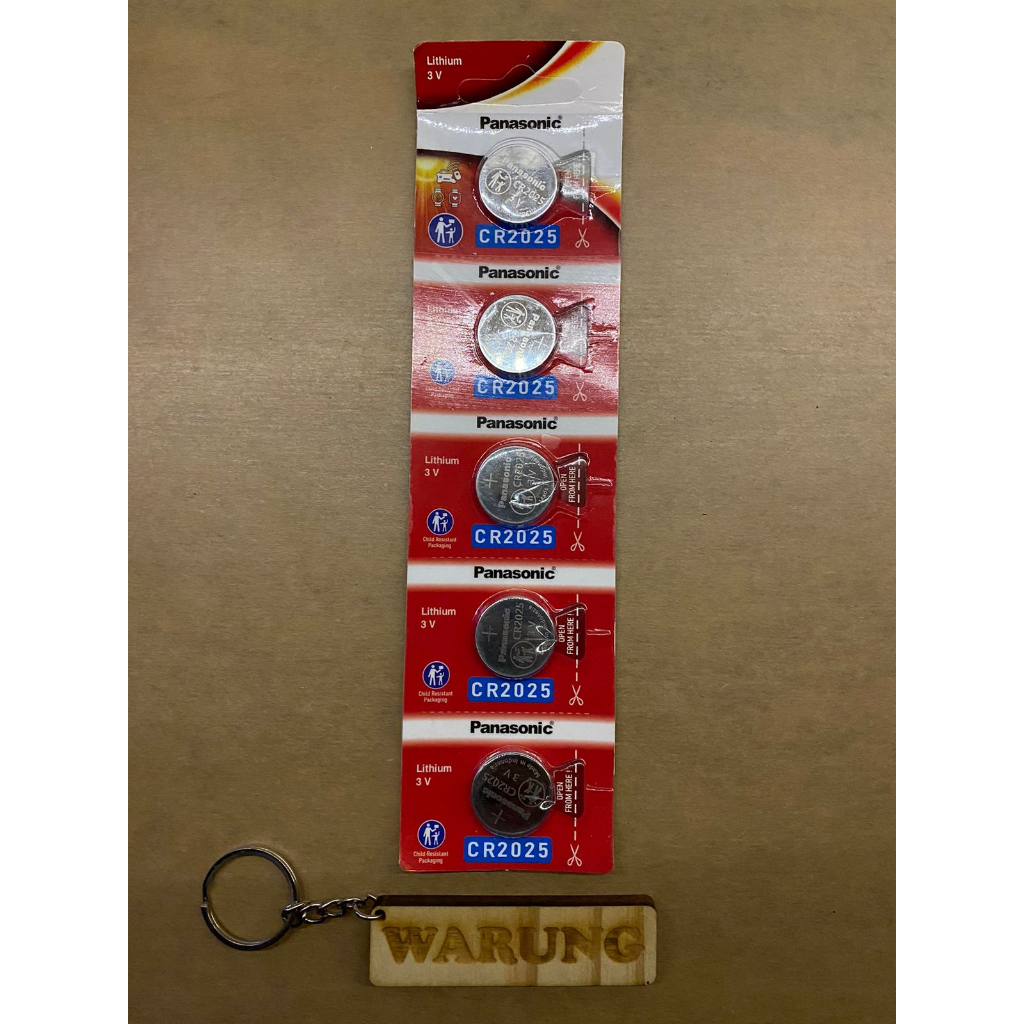 PANASONIC 3V LITHIUM CR 2032 2025 2016