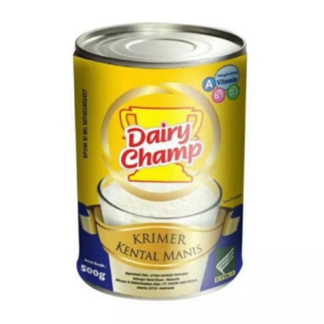 

SUSU KENTAL MANIS DAIRY CHAMP 500 GRAM