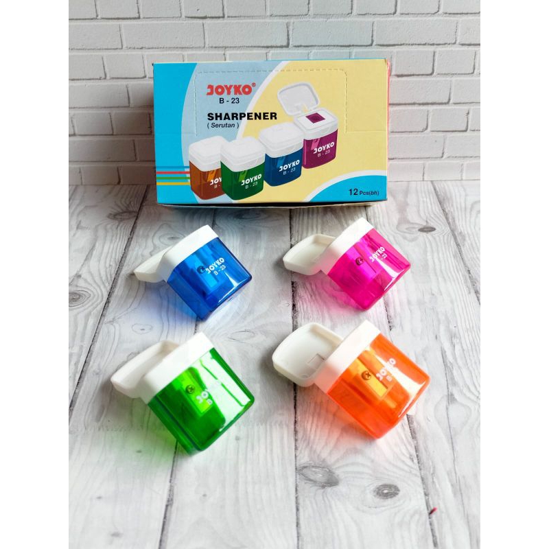 

Rautan Joyko B-23 / sharpener ( 1 box isi 12 Pcs )