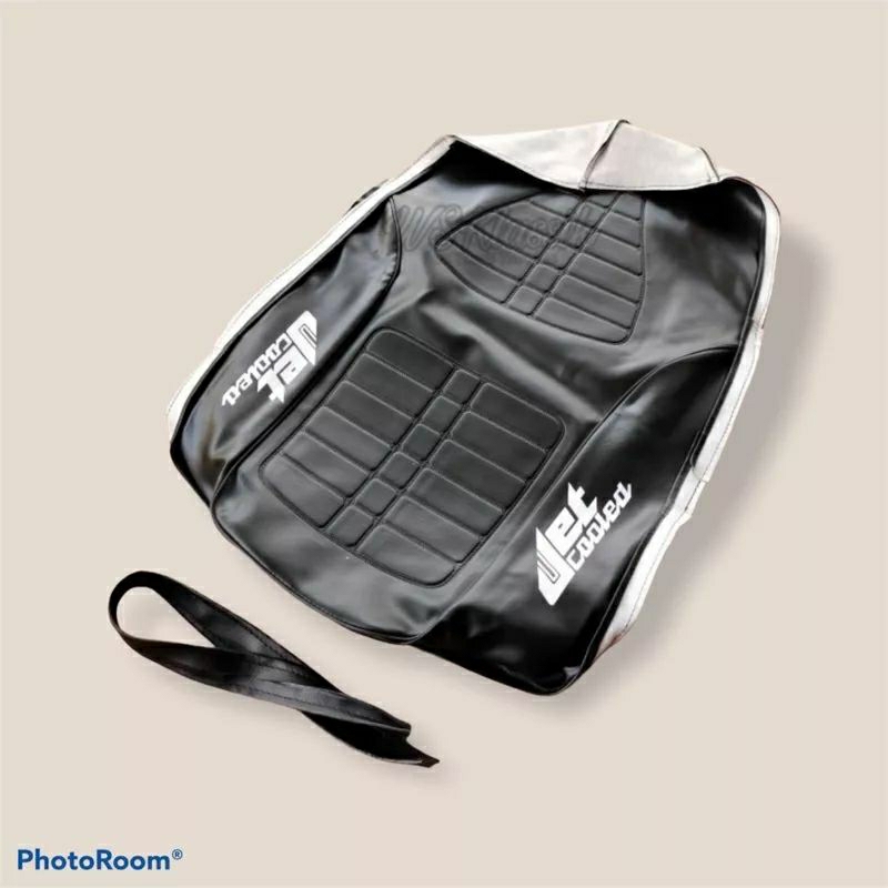 kulit jok suzuki bravo, rc100, jet colet standart set sabuk