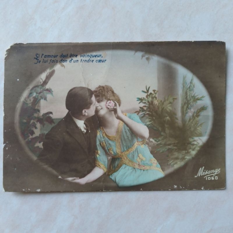 

Kartu Pos Prancis Kuno Tua Jadul Sepasang Artis 1920-1930an - YN248