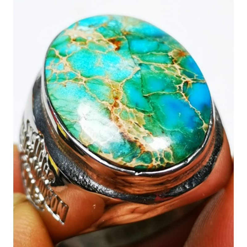 Batu akik natural pirus persia