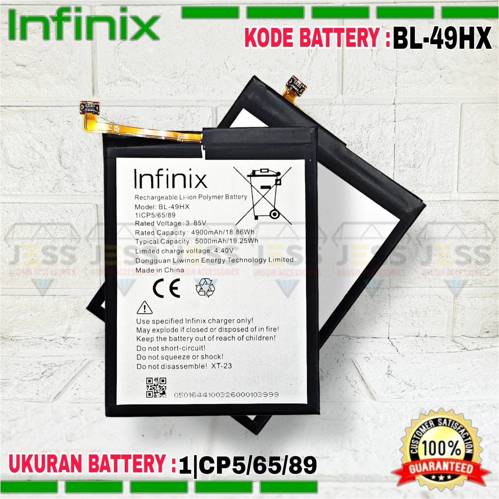 Baterai Battery Original ERRLY BL-49HX BL49HX For type Hp INFINIX HOT 20 5G , Hot20 5G , X666B