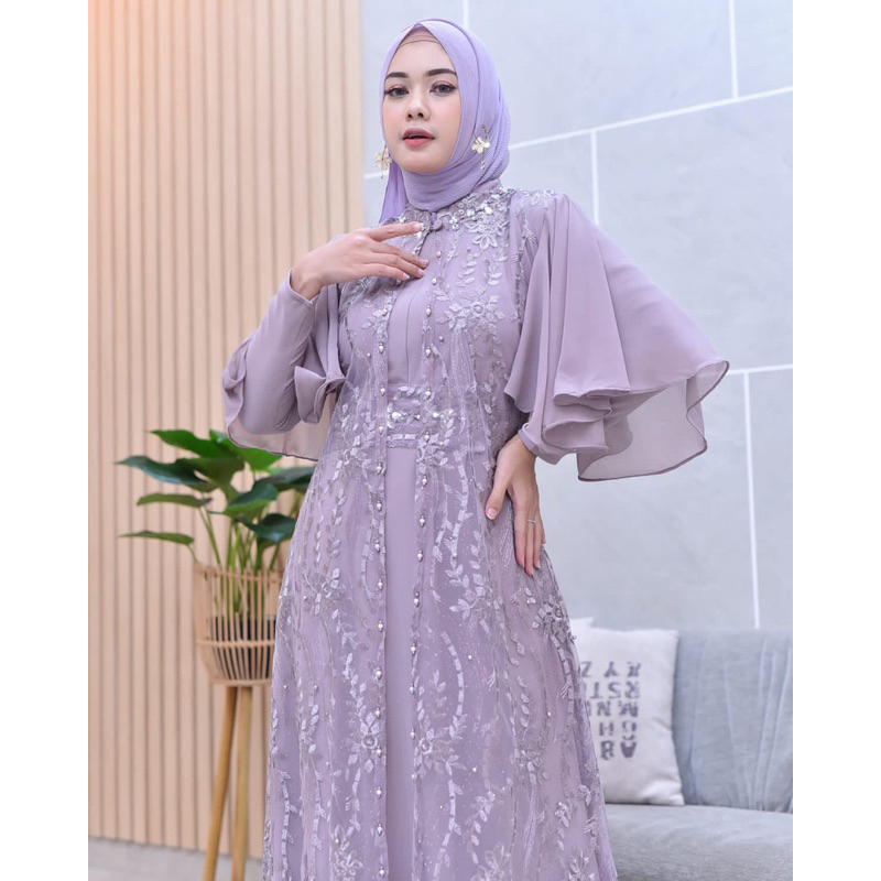 (AS) GAMIS OUTER LEPAS NAGITA/ GAMIS/ GAMIS TERBARU/ GAMIS PESTA/ GAMIS KONDANGAN/ GAMIS JUMBO/ GAMIS TILE/ GAMIS BRUKAT/ GAMIS BROKAT/ KEBAYA MODERN/ DRESS KONDANGAN/ GAMIS BRUKAT TERBARU/ BAJU PESTA WANITA MUSLIM/ BAJU KONDANGAN WANITA /KEBAYA MODERN