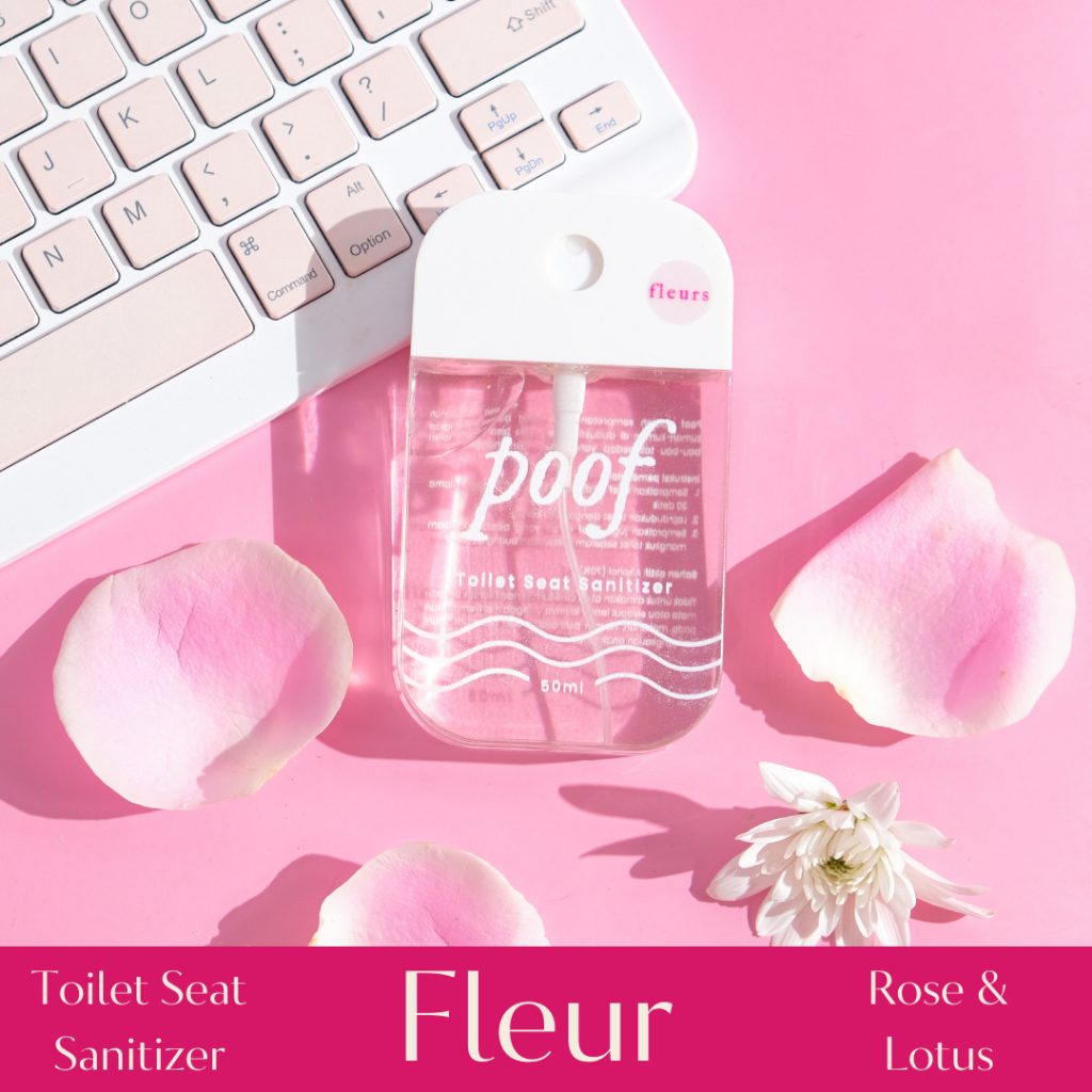 Poof Toilet Seat Sanitizer / Pembersih dudukan toilet