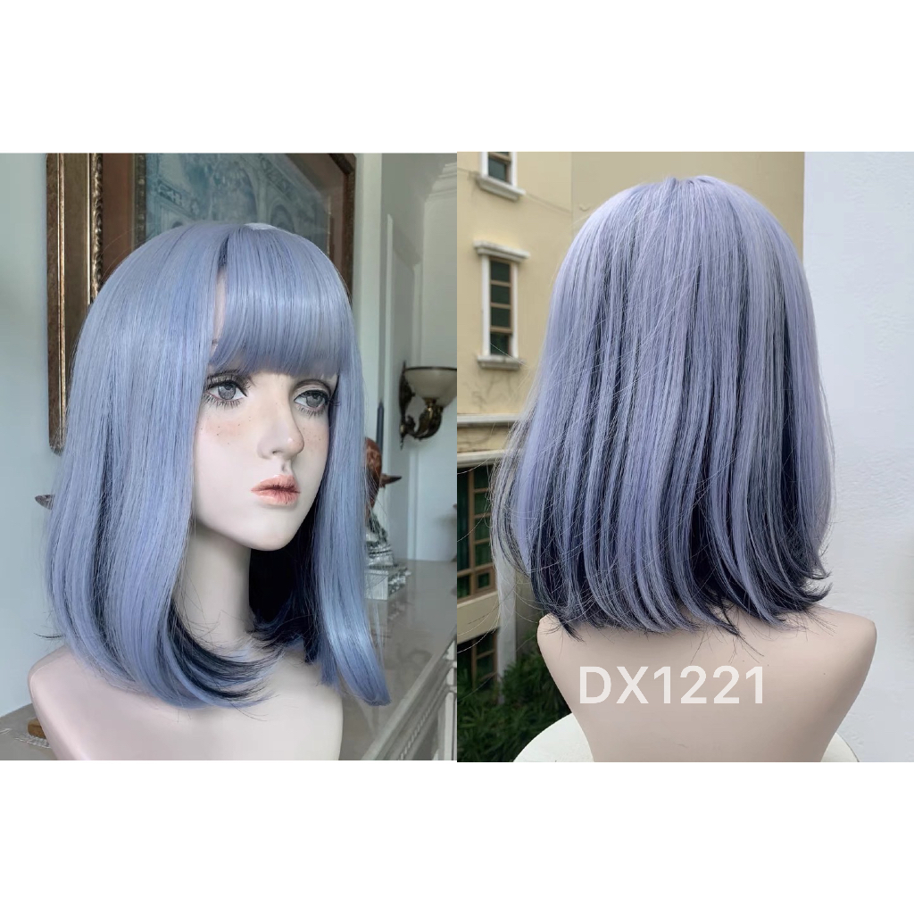 DX1221 full wig korean style bobo peekaboo 32cm