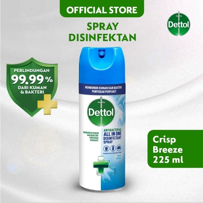 dettol Disinfektan Crisp Breeze 225ml