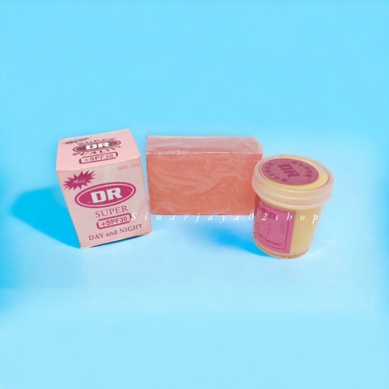 CREAM DR PING 3 IN 1 + SABUN BATANG PINK 35GRM WHITENING CREM ORIGINAL