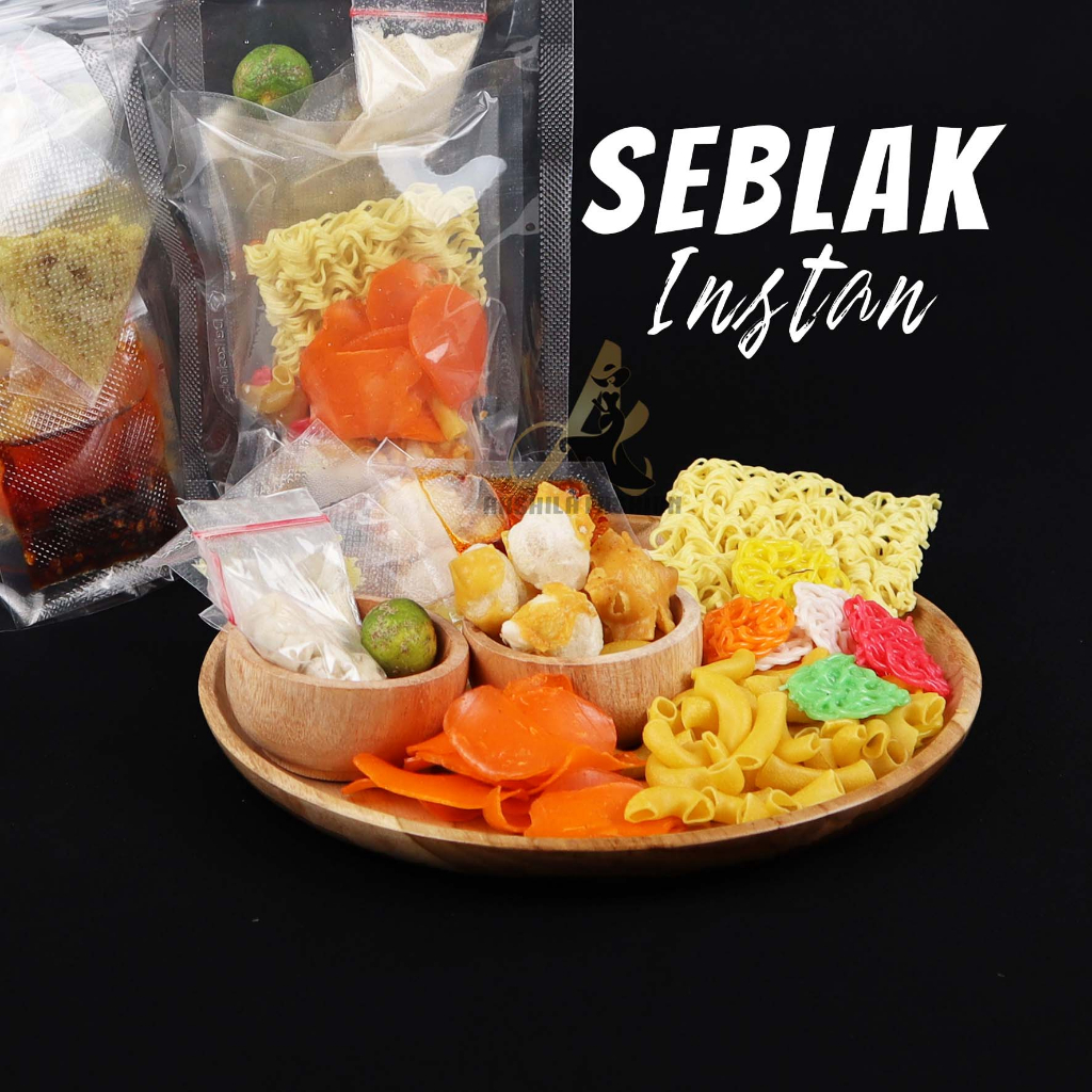 Paket Hemat 3 Bungkus Seblak Instan Arshila