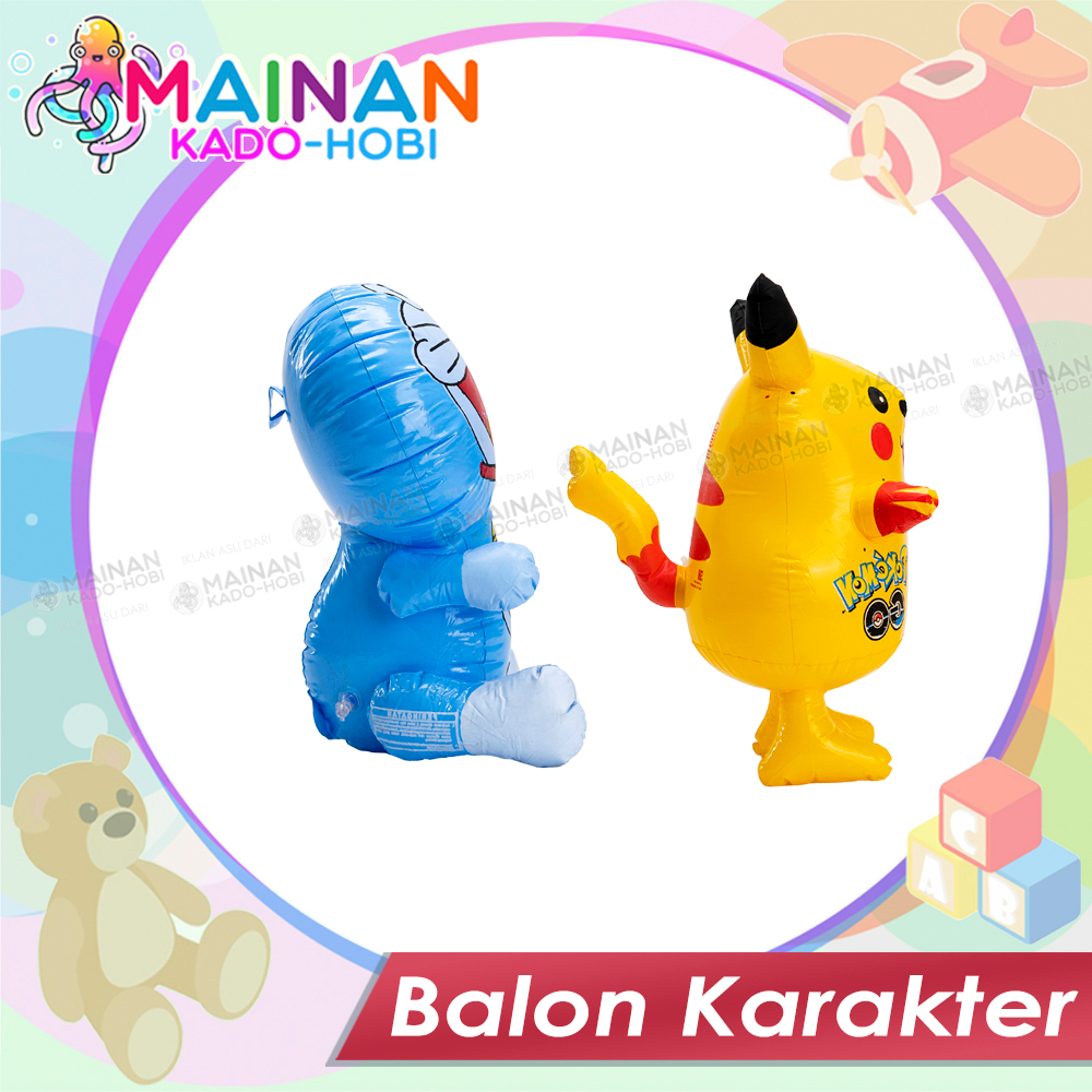 HADIAH ULANG TAHUN MAINAN ANAK BALON TINJU 3 DIMENSI KARAKTER KARTUN