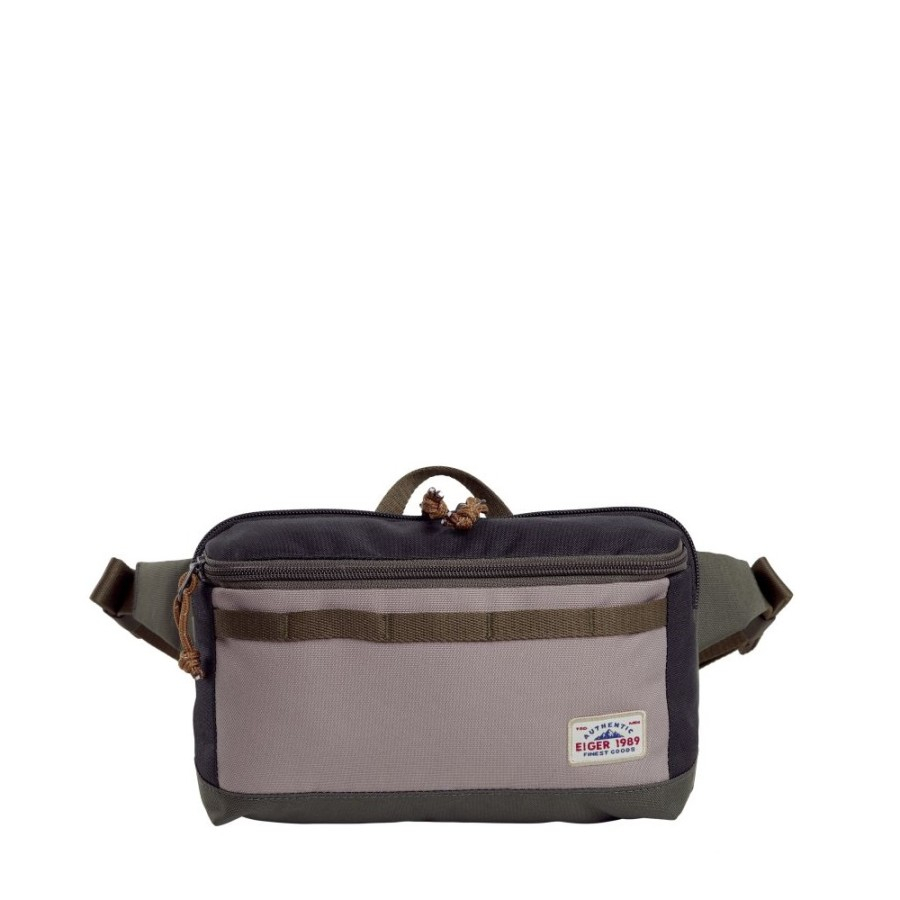 TAS PINGGANG EIGER DETOUR 2.0 WAIST 3L - BLACK