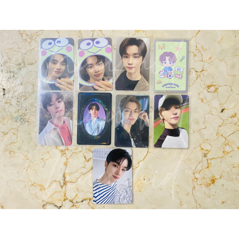 NCT Sungchan PC Photocard : sanrio x nct acrylic stand, RTC ver A selfie, RTC ver A caracter special