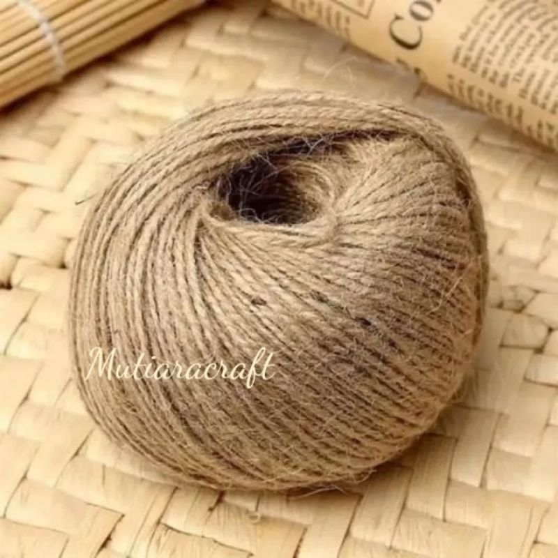 

TALI GONI TALI RAMI TALI RUSTIC (3mm per1m) properti foto craft dekorasi Mahar craft