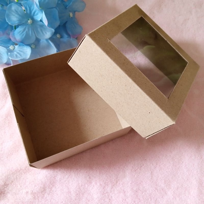 

paperbox custom ukuran 19x13x3 (isi 50pc) coklat craft